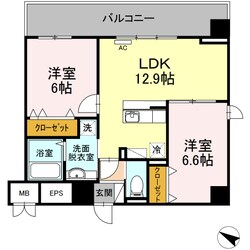 江田駅 徒歩5分 5階の物件間取画像